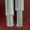 stainless steel flexible braided metal flex gas pipe